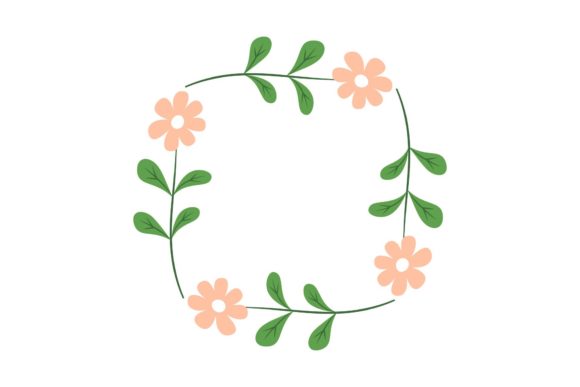 Floral Frame Elegant Designs: A Versatile Digital Asset for Creators