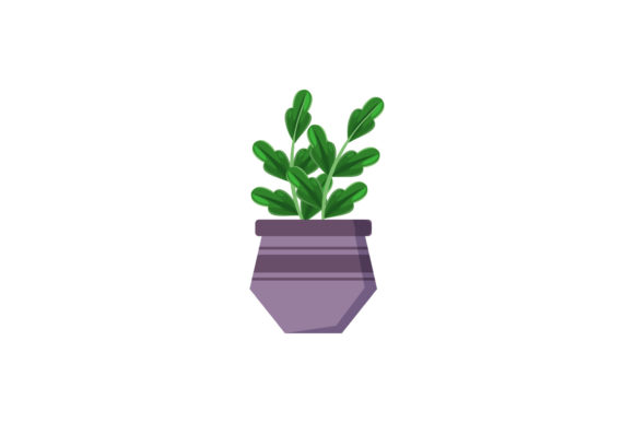 Floral Pot Beauty Tropical Illustration Design