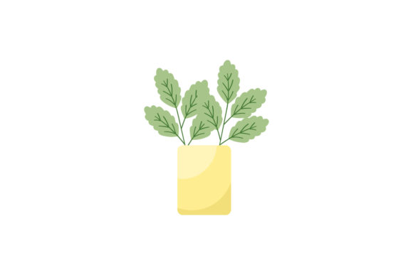 Nature Floral Houseplant Design: A Creative Asset for Your Brand