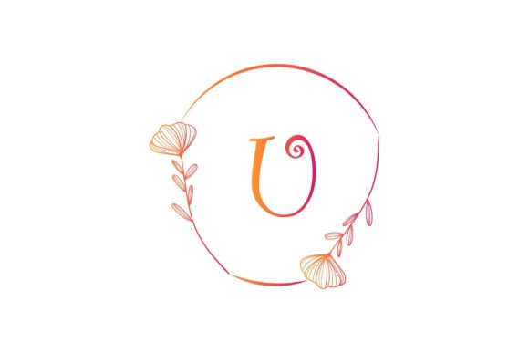 The Art of Personal Branding: Monogram Floral Symbol Design
