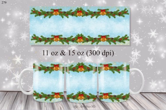 The Christmas Floral Mug Sublimation Design: A Canvas for Personalization