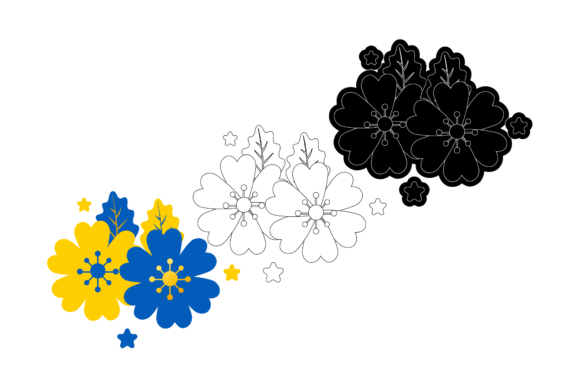 The Flower Floral Bundling Icon: A Design Asset for Elegant Communication