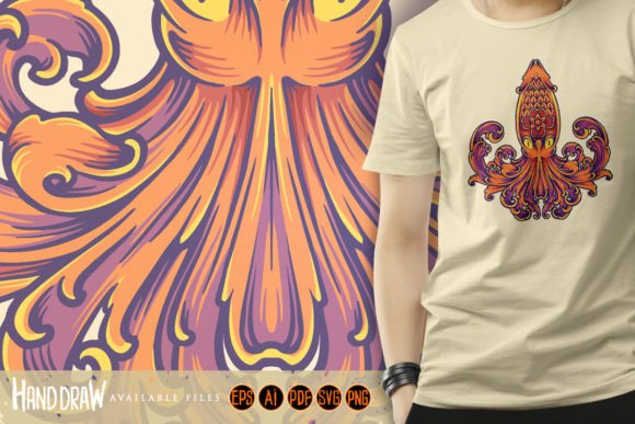 The Luxury Octopus Floral Ornament SVG: Your Ultimate Design Asset