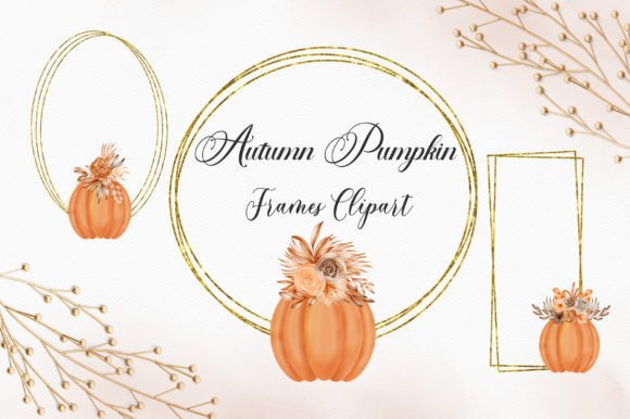 The Practical Appeal of Autumn Floral Pumpkin Frames Clipart Collections