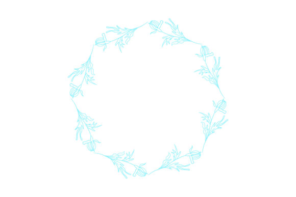 The Practicality of the Frame Floral Vector Design